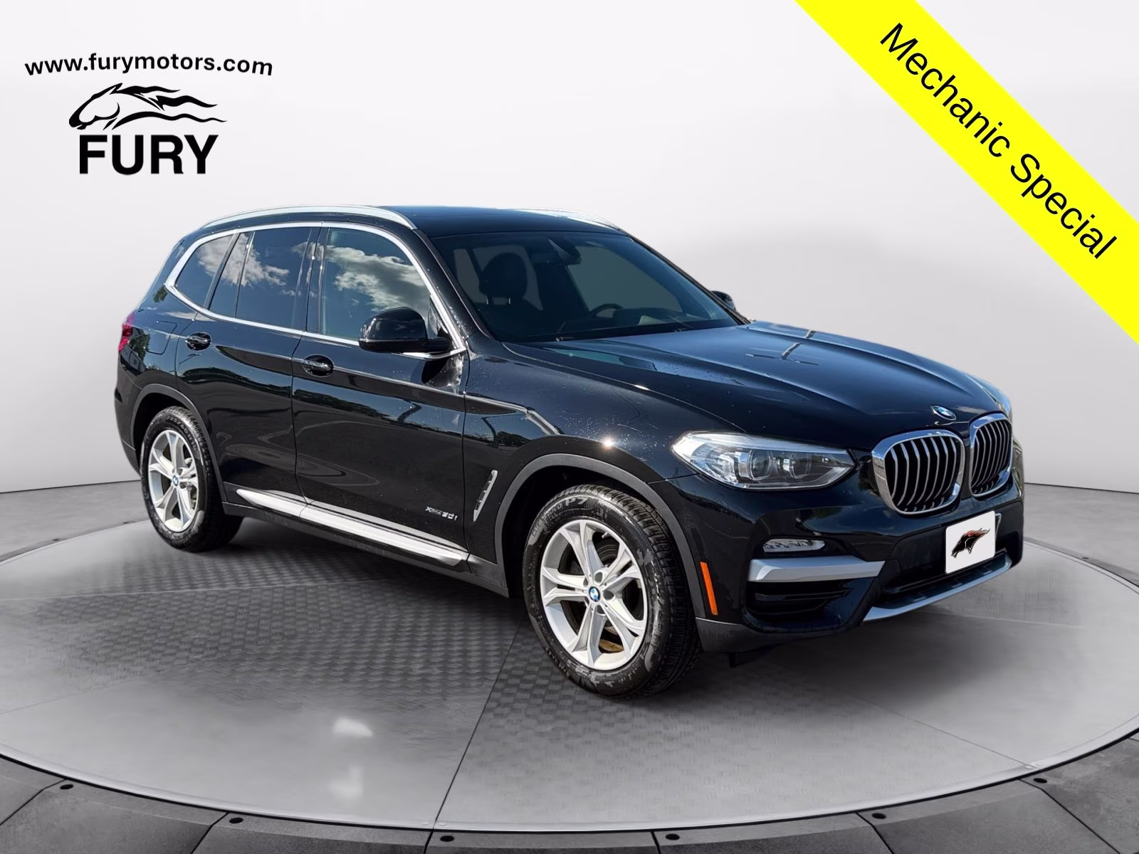 2018 Jet Black BMW X3 xDrive30i AWD SUV