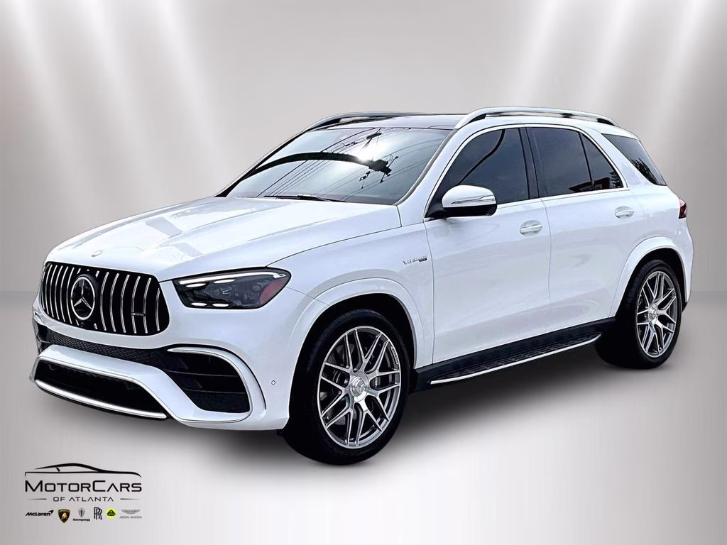 2026 Moonlight White Metallic Mercedes-Benz GLE GLE 63 S AMG 4MATIC AWD SUV