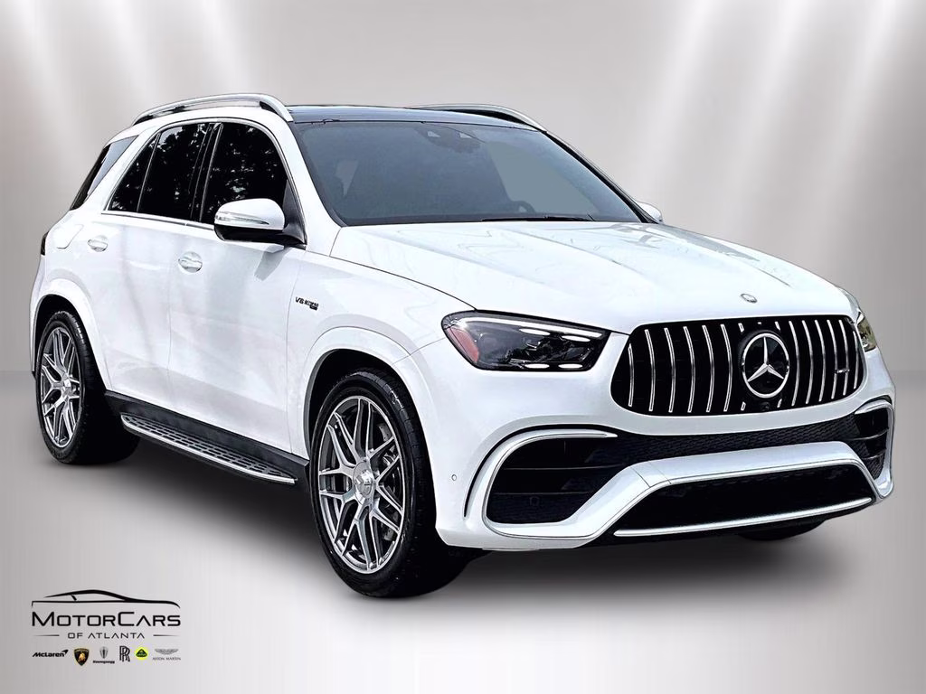 2026 Moonlight White Metallic Mercedes-Benz GLE GLE 63 S AMG 4MATIC AWD SUV