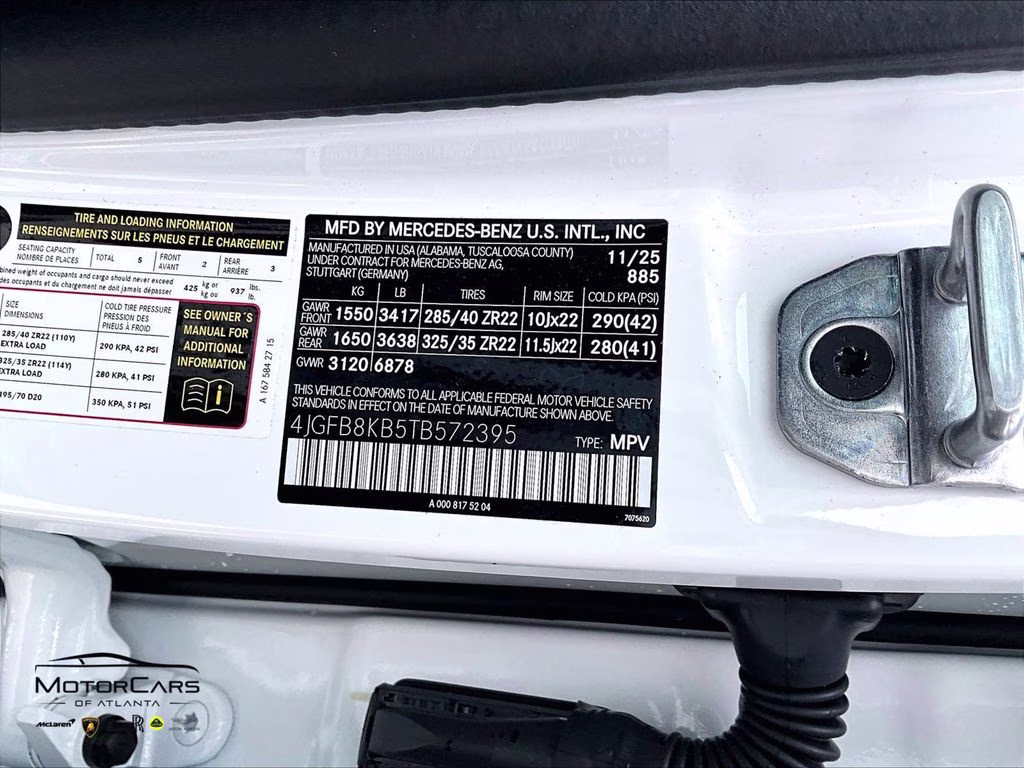 2026 Moonlight White Metallic Mercedes-Benz GLE GLE 63 S AMG 4MATIC AWD SUV