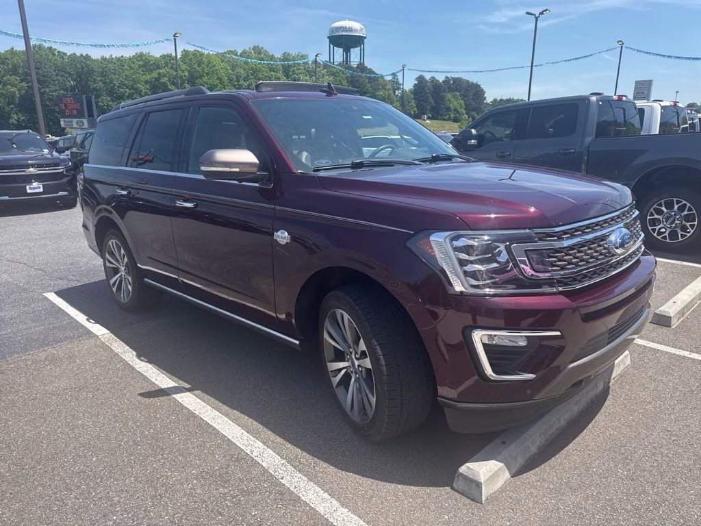 2020 Burgundy Velvet Metallic Tinted Clearcoat Ford Expedition King Ranch 4X4 SUV