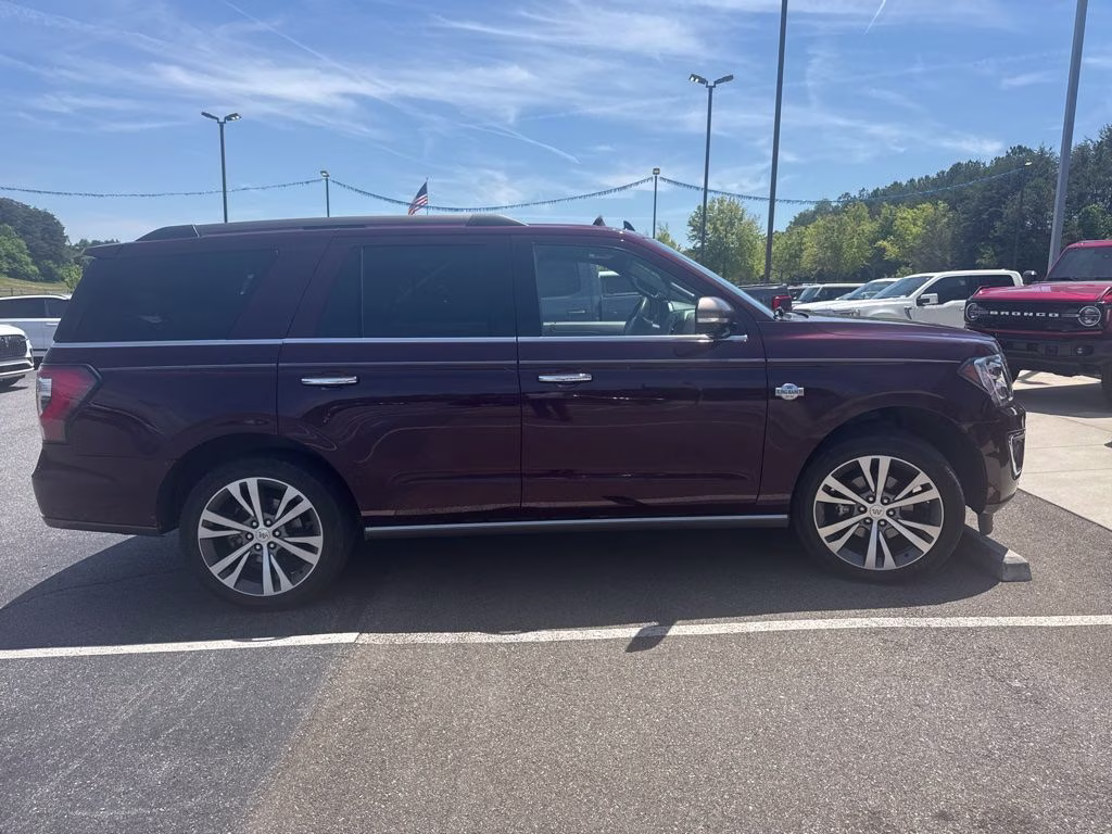2020 Burgundy Velvet Metallic Tinted Clearcoat Ford Expedition King Ranch 4X4 SUV