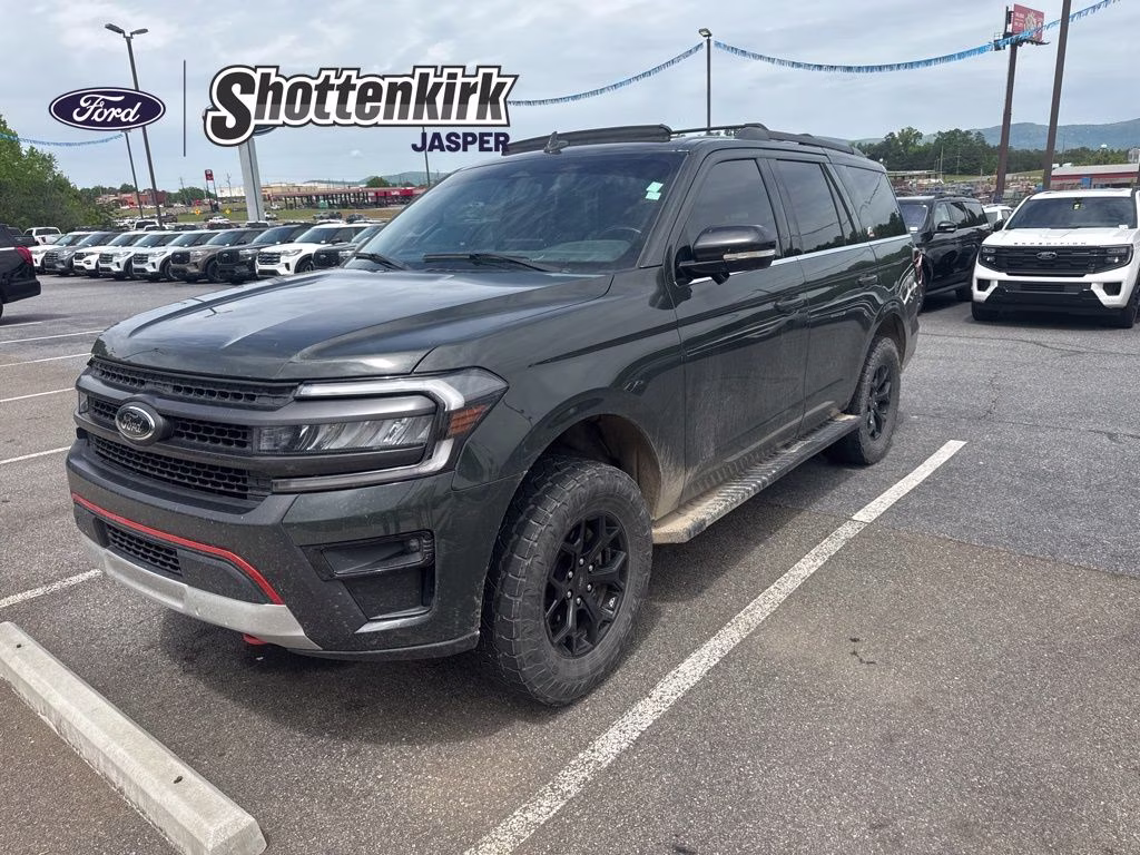 2022 Forged Green Metallic Ford Expedition Timberline 4X4 SUV