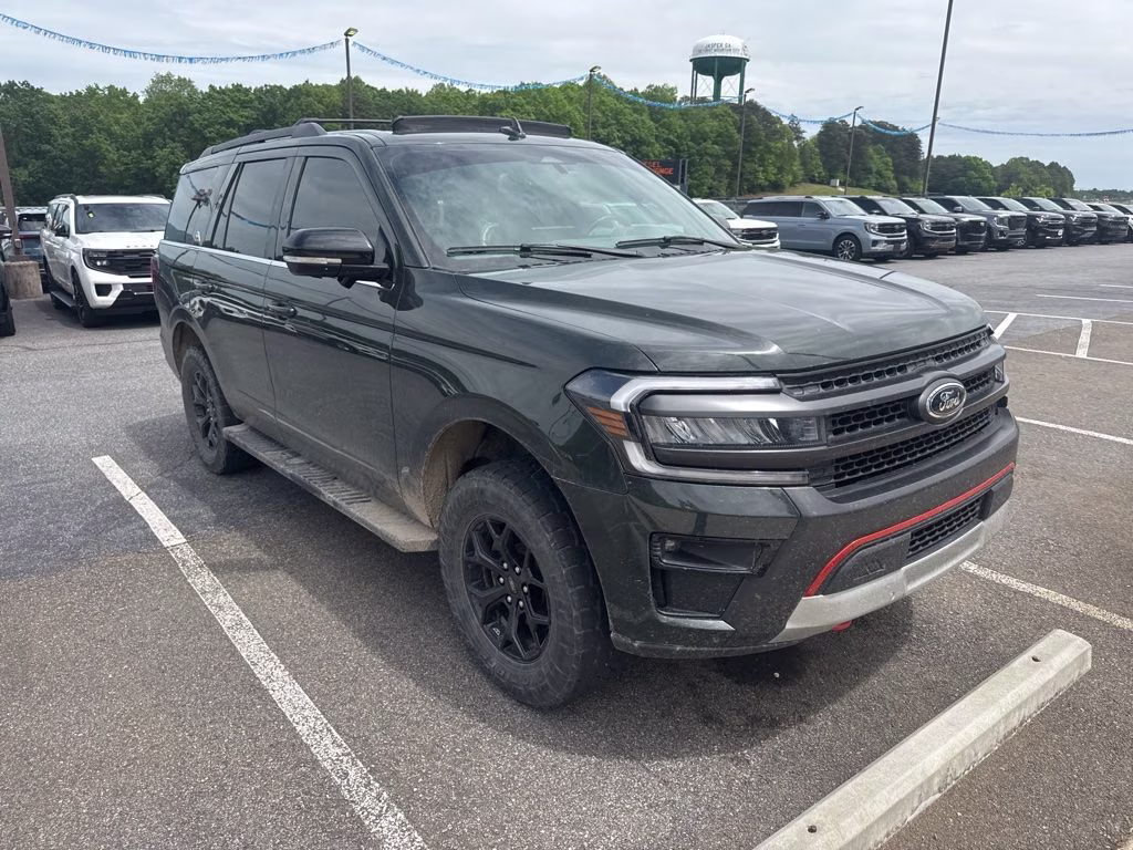 2022 Forged Green Metallic Ford Expedition Timberline 4X4 SUV