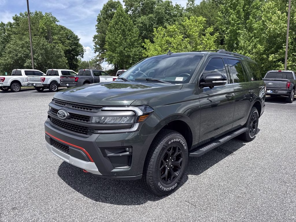 2022 Forged Green Metallic Ford Expedition Timberline 4X4 SUV