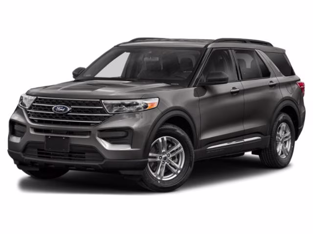 2021 Carbonized Gray Metallic Ford Explorer XLT RWD SUV