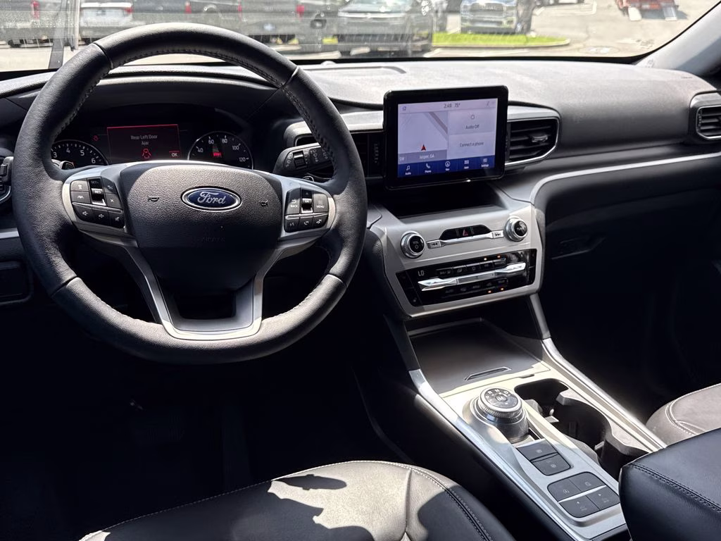 2021 Carbonized Gray Metallic Ford Explorer XLT RWD SUV