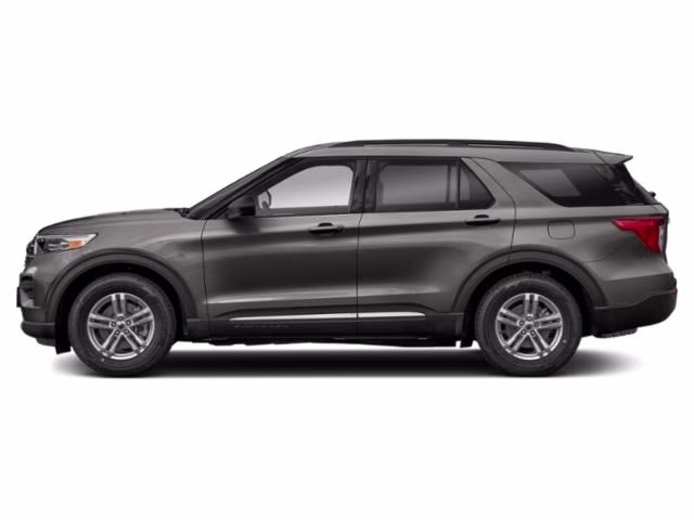 2021 Carbonized Gray Metallic Ford Explorer XLT RWD SUV