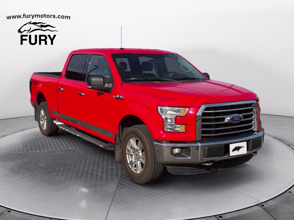 2016 Race Red Ford F-150 XLT FX4 w/Chrome Appearance 4X4 Truck
