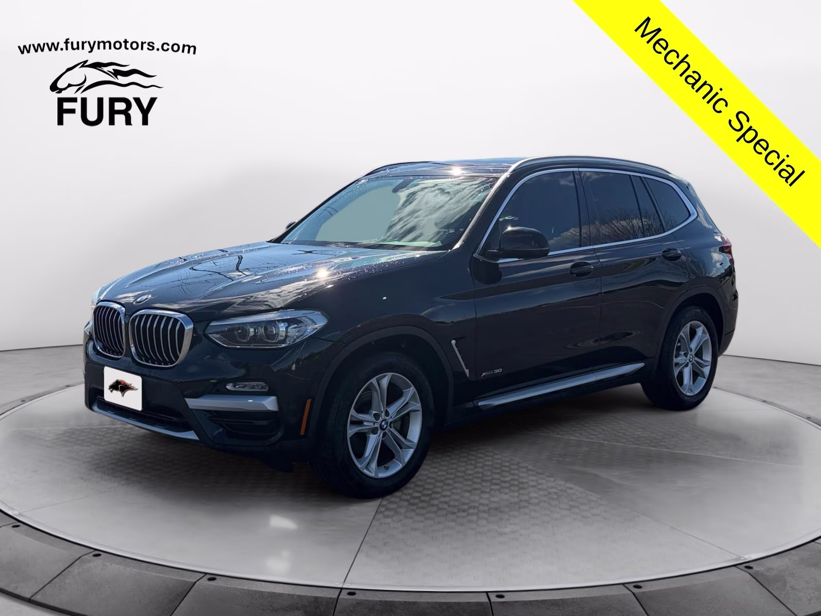 2018 Jet Black BMW X3 xDrive30i AWD SUV