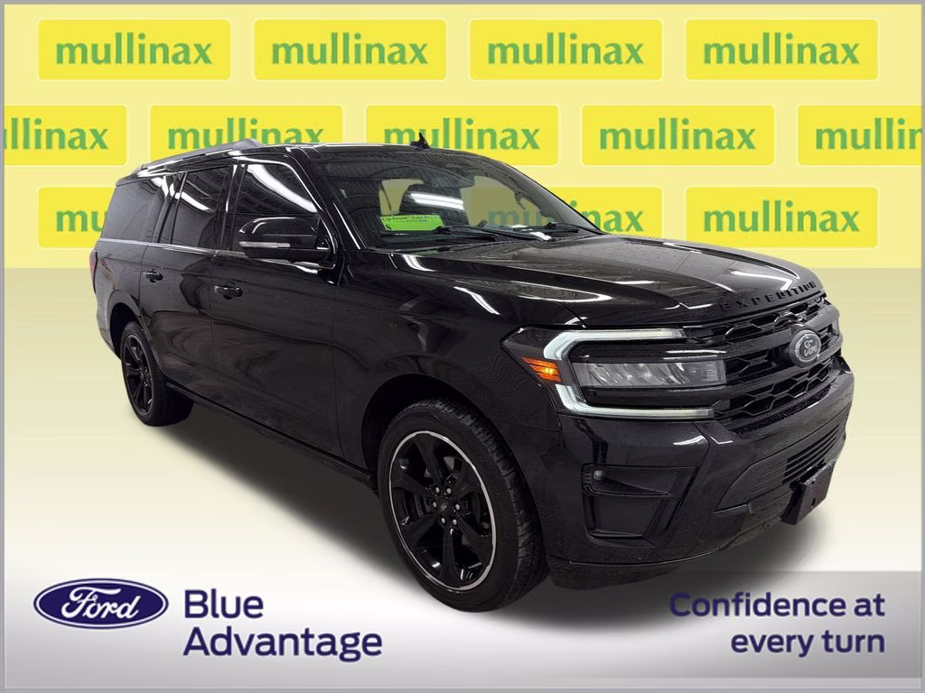 2022 Agate Black Metallic Ford Expedition Max Limited RWD SUV