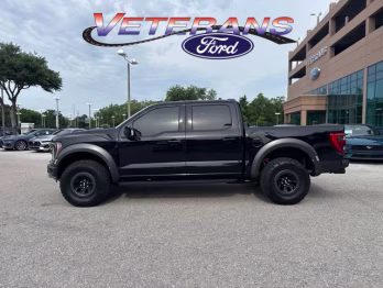 2023 Agate Black Metallic Ford F-150 Raptor Crew Cab Pickup 4X4 Truck