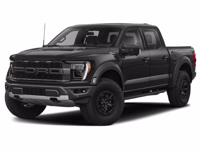 2023 Black Metallic Ford F-150 Raptor Crew Cab Pickup 4X4 Truck