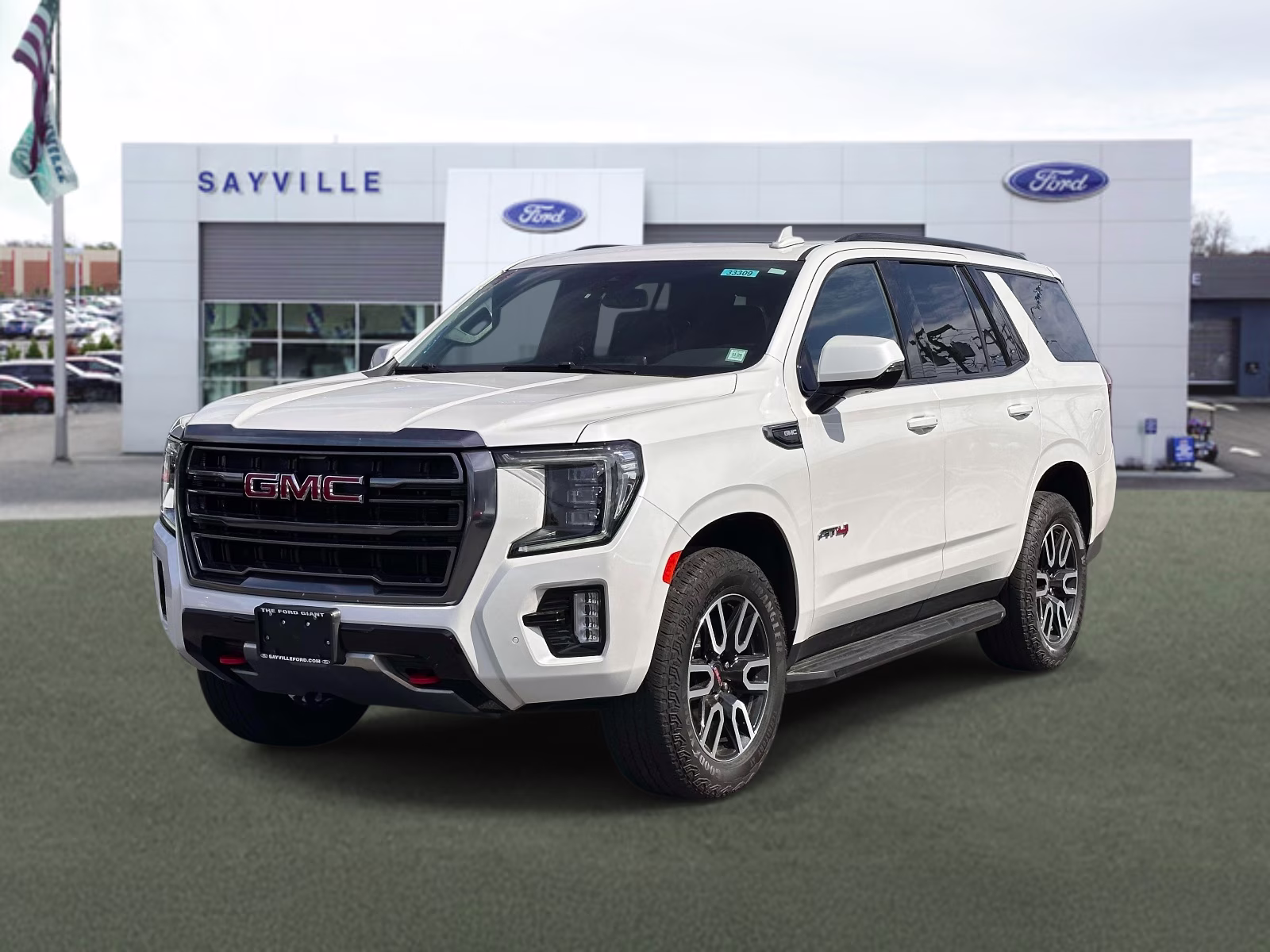 2023 Summit White GMC Yukon 4WD 4dr AT4 4X4 SUV