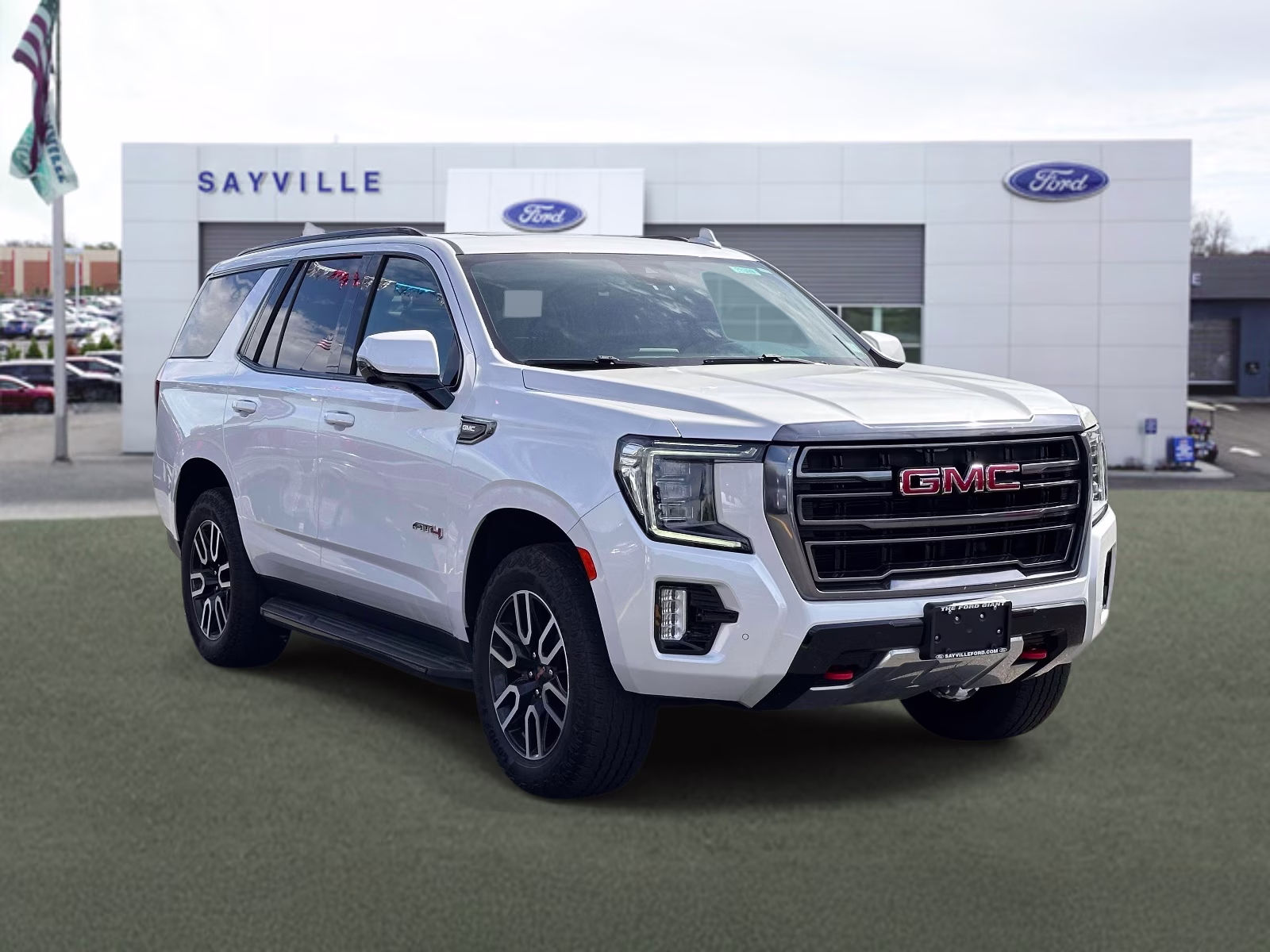 2023 Summit White GMC Yukon 4WD 4dr AT4 4X4 SUV