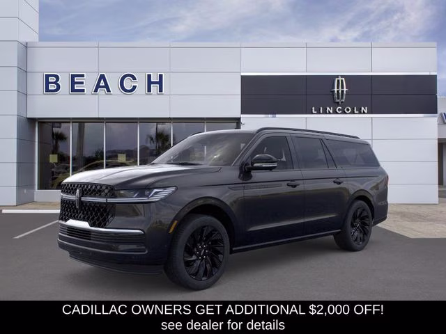 2026 Infinite Black Metallic Lincoln Navigator Reserve L 4X4 SUV