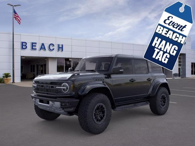 2026 Shadow Black Ford Bronco Raptor 4X4 SUV