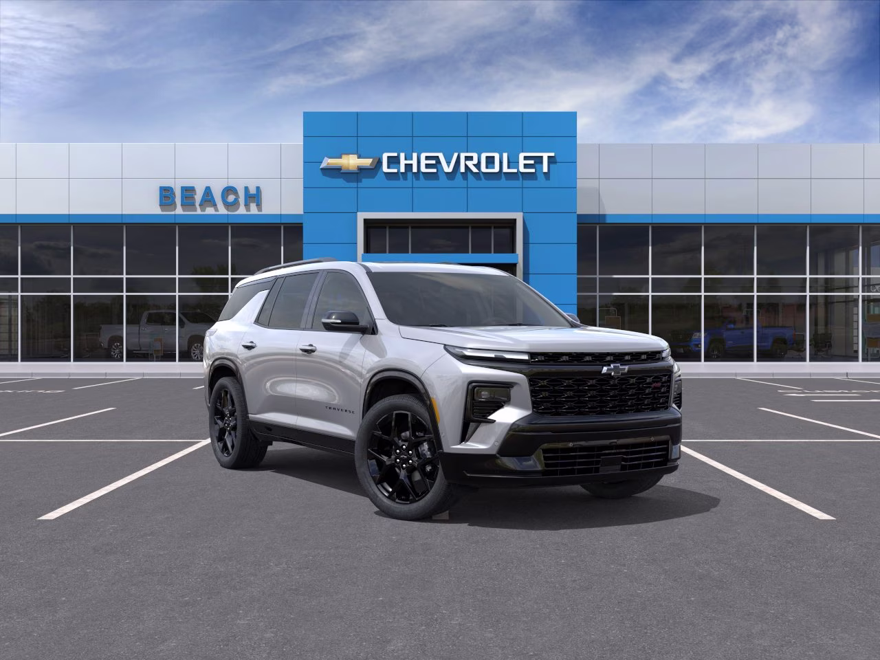 2026 Sterling Gray Metallic Chevrolet Traverse RS FWD SUV
