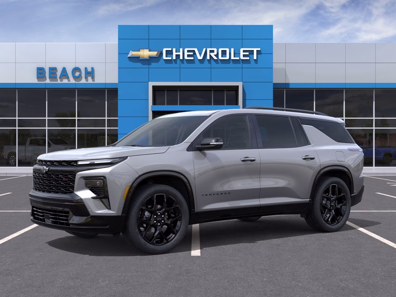 2026 Sterling Gray Metallic Chevrolet Traverse RS FWD SUV