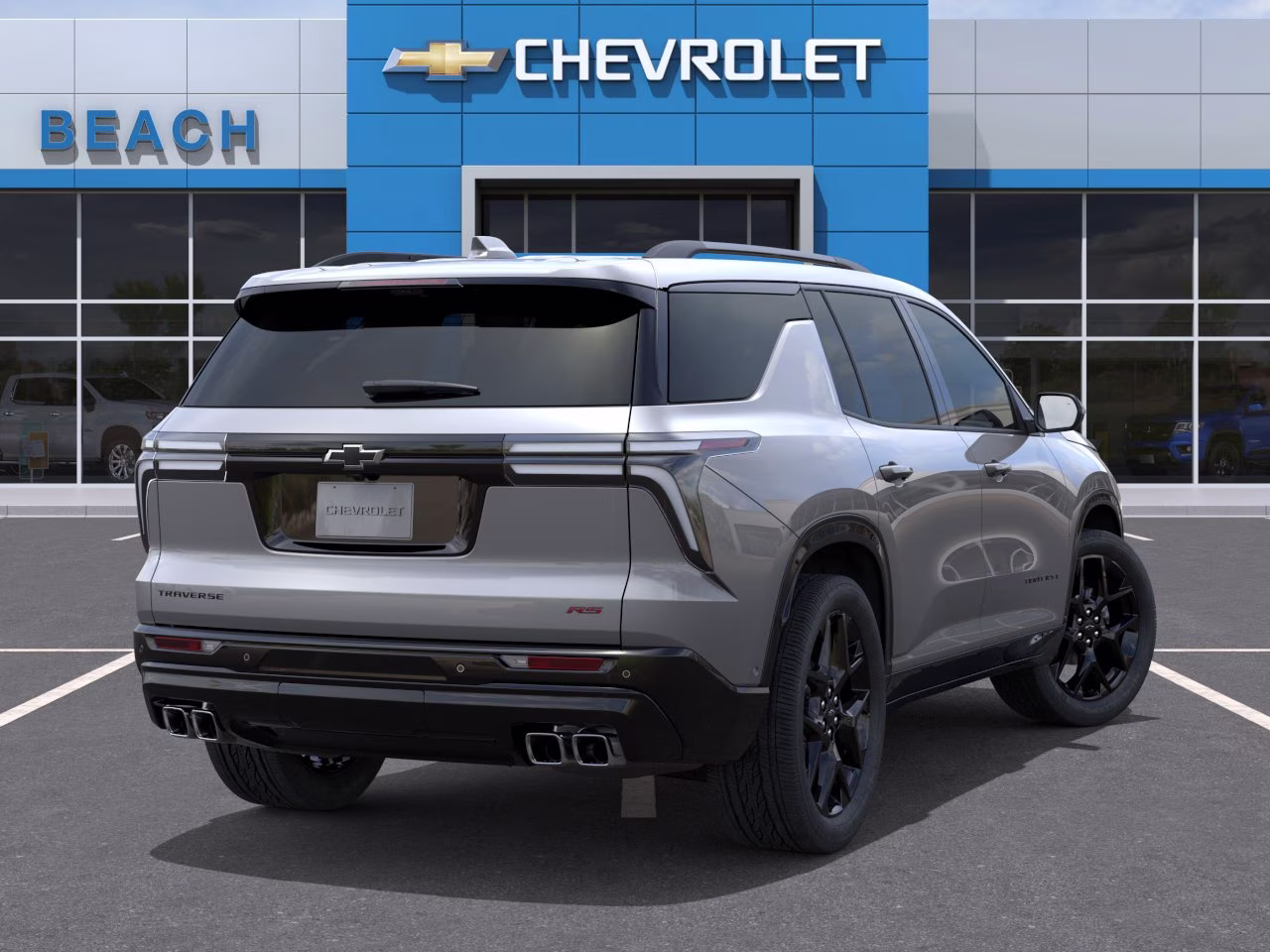 2026 Sterling Gray Metallic Chevrolet Traverse RS FWD SUV