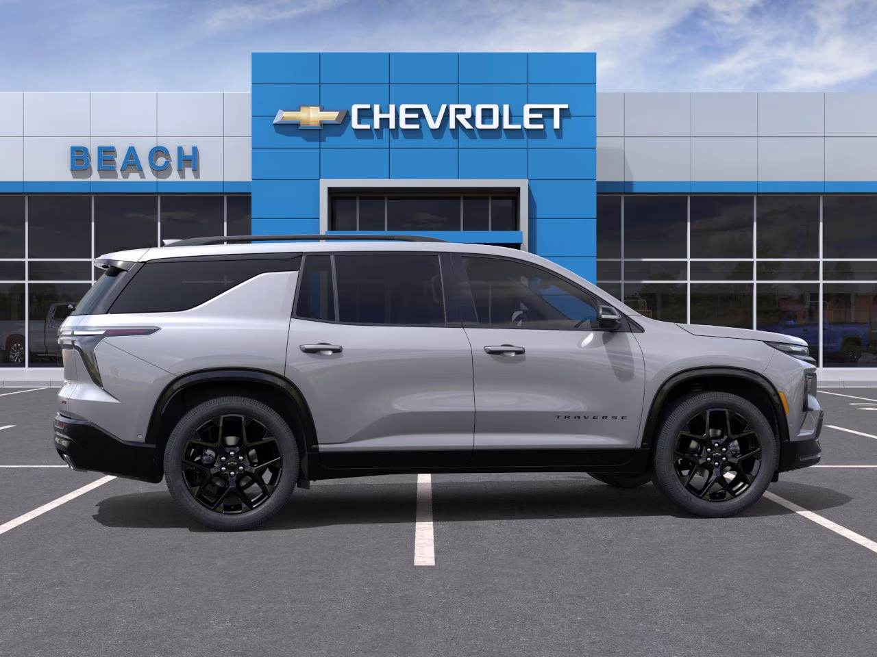 2026 Sterling Gray Metallic Chevrolet Traverse RS FWD SUV