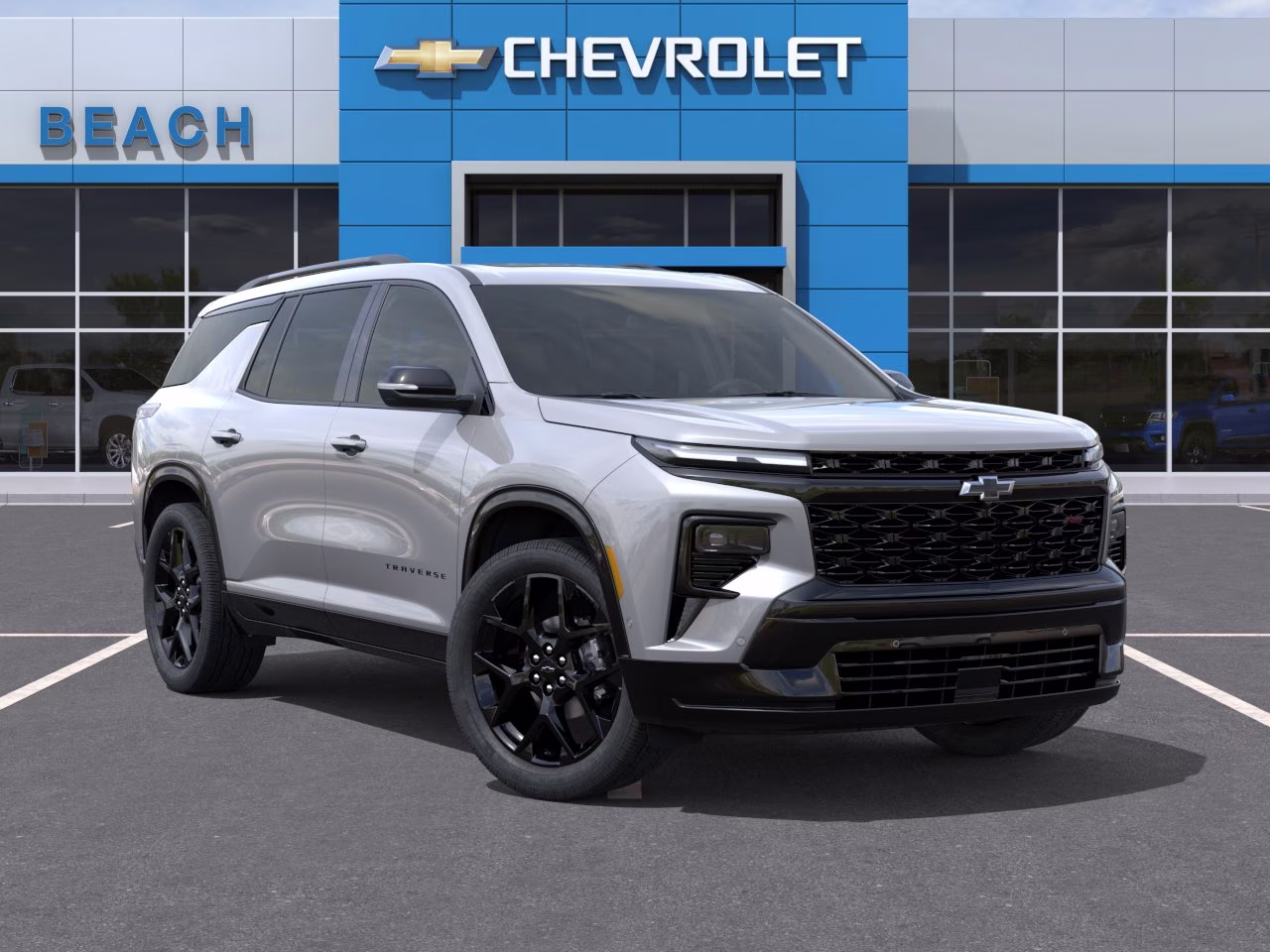 2026 Sterling Gray Metallic Chevrolet Traverse RS FWD SUV