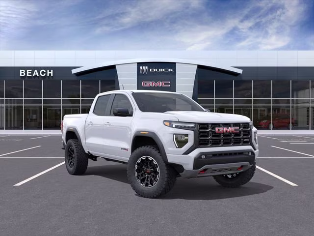 2026 Summit White GMC Canyon AT4 4X4 Truck