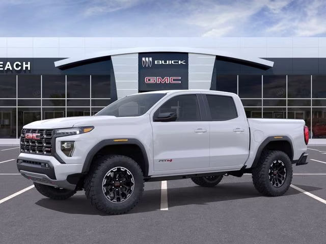 2026 Summit White GMC Canyon AT4 4X4 Truck