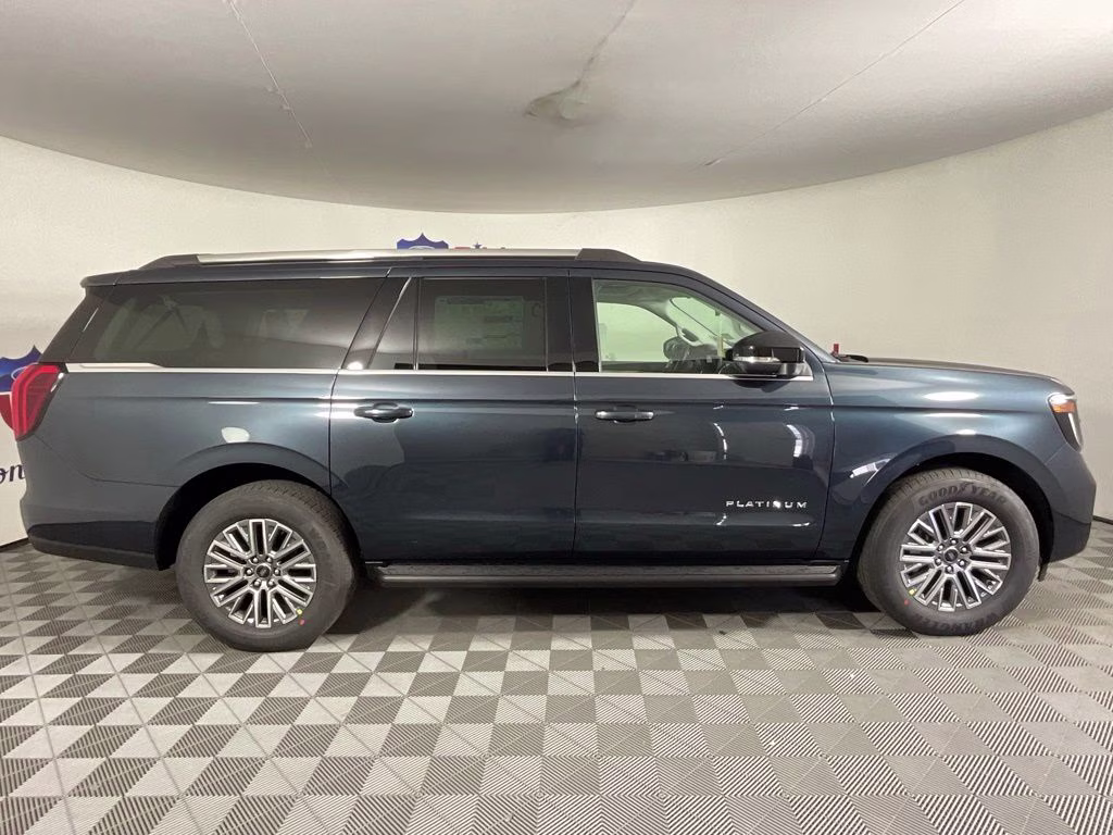 2026 Blue Metallic Ford Expedition Max Platinum 4X4 SUV