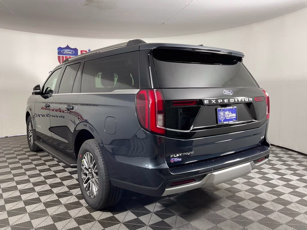 2026 Blue Metallic Ford Expedition Max Platinum 4X4 SUV