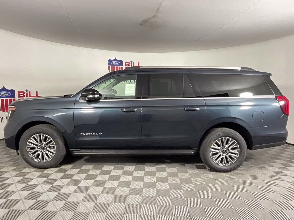 2026 Blue Metallic Ford Expedition Max Platinum 4X4 SUV
