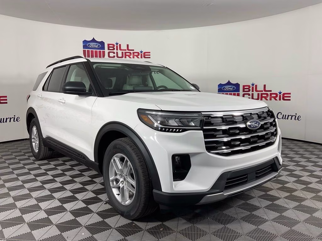 2026 White Metallic Ford Explorer Active RWD SUV