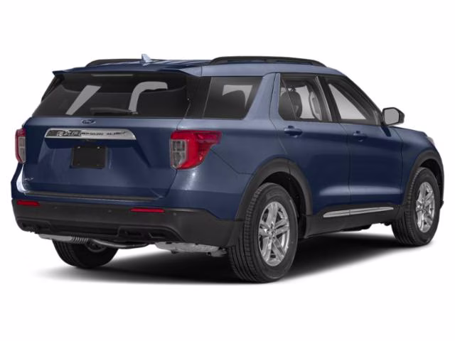 2024 Blue Ford Explorer XLT 4X4 SUV