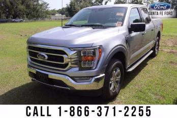 2023 Gray Ford F-150 Base 4X4 Truck