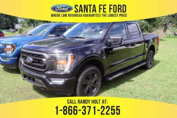 2023 Black Ford F-150 Base 4X4 Truck