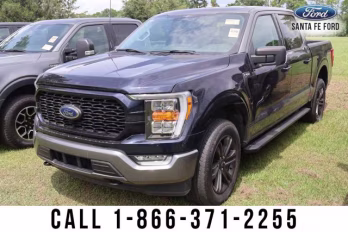 2023 Blue Ford F-150 Base 4X4 Truck