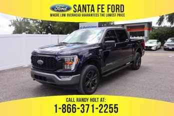 2023 Blue Ford F-150 XLT 4X4 Truck