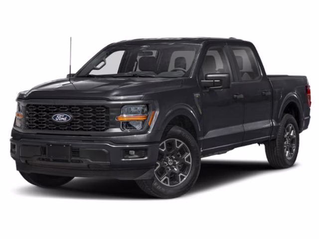 2025 Black Ford F-150 STX 4X4 Truck