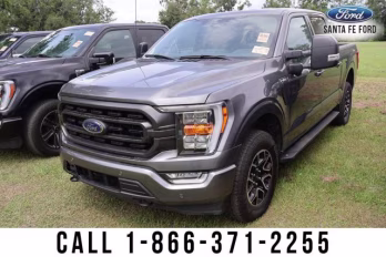 2023 Gray Ford F-150 Base 4X4 Truck