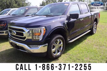 2023 Blue Ford F-150 Base 4X4 Truck