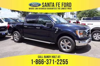 2023 Antimatter Blue Metallic Ford F-150 XLT 4X4 Truck