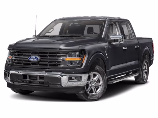 2025 Black Ford F-150 XLT 4X4 Truck