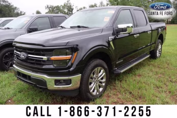 2025 Black Ford F-150 XLT 4X4 Truck