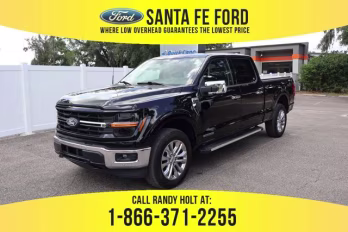 2025 Black Ford F-150 XLT 4X4 Truck