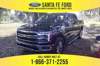 2025 Blue Ford F-150 LARIAT 4X4 Truck