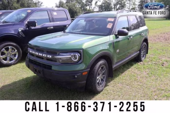 2024 Green Ford Bronco Sport Big Bend 4X4 SUV
