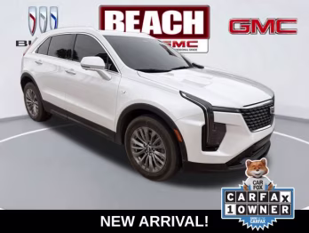 2024 Crystal White Tricoat Cadillac XT4 Premium Luxury FWD SUV