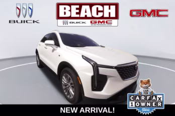 2024 Crystal White Tricoat Cadillac XT4 Premium Luxury FWD SUV
