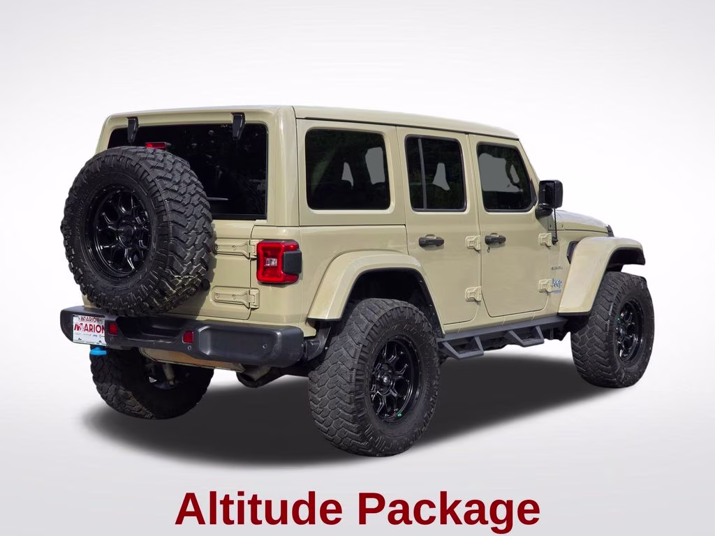 2022 Limited Edition Gobi Clearcoat Jeep Wrangler Unlimited Sahara 4xe 4X4 SUV
