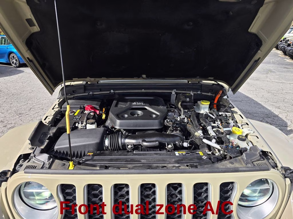 2022 Limited Edition Gobi Clearcoat Jeep Wrangler Unlimited Sahara 4xe 4X4 SUV